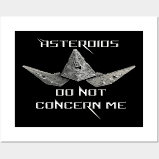 Asteroids Do Not Concern Me Posters and Art